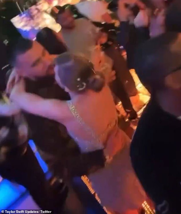 The loved-up couple spent the holidays together and were spotted sharing a kiss on New Year's Eve