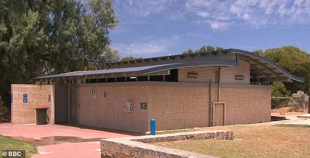 It is alleged Collard dragged the teenage girl into the male toilet block (above) at Coogee Beach and sexually assaulted her before fleeing