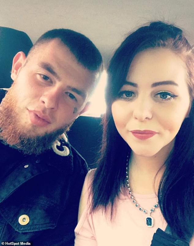 Stephanie met Kenward (pictured together) on Facebook in July 2018 and the pair quickly connected.  In the beginning he was the perfect boyfriend, showering her with compliments and treating her to expensive meals out