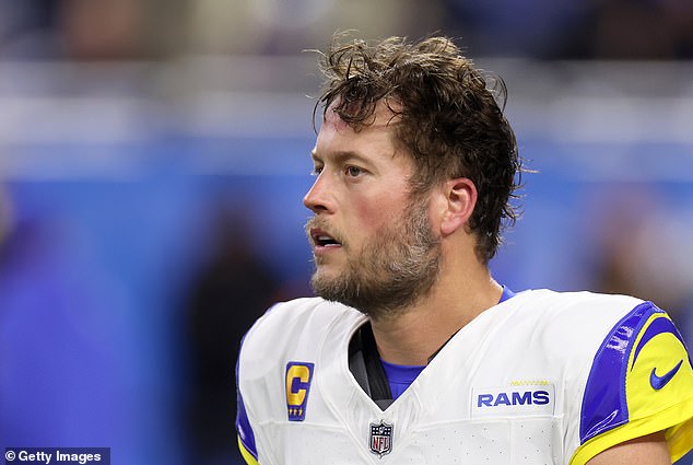 Stafford and the Rams took on the Lions on Sunday at Ford Field in Detroit, Michigan