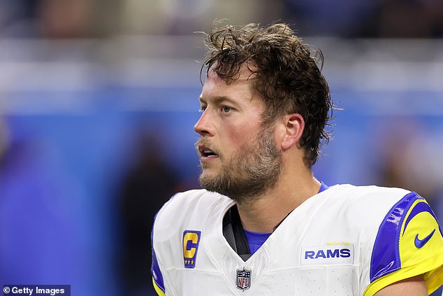 Rams QB Matthew Stafford finished the night 25-36, 367 yards and two touchdowns