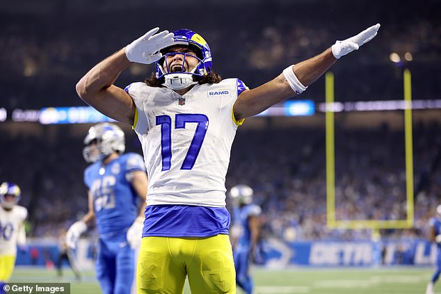 Rams WR Puka Nacua set an NFL record for most receiving yards by a rookie with 181 yards