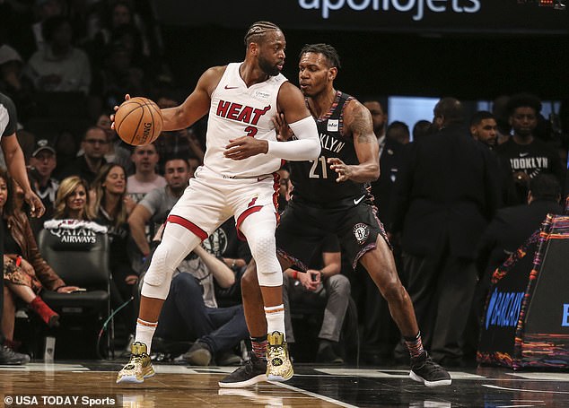 Wade played 15 seasons in a Miami Heat uniform, setting several records and winning three titles