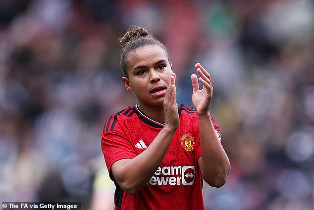 Nikita Parris scored twice as United booked their place in the fifth round of the FA Cup