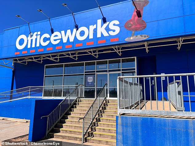 Officeworks said this was due to a technical glitch in their Perth Customer Fulfillment Center