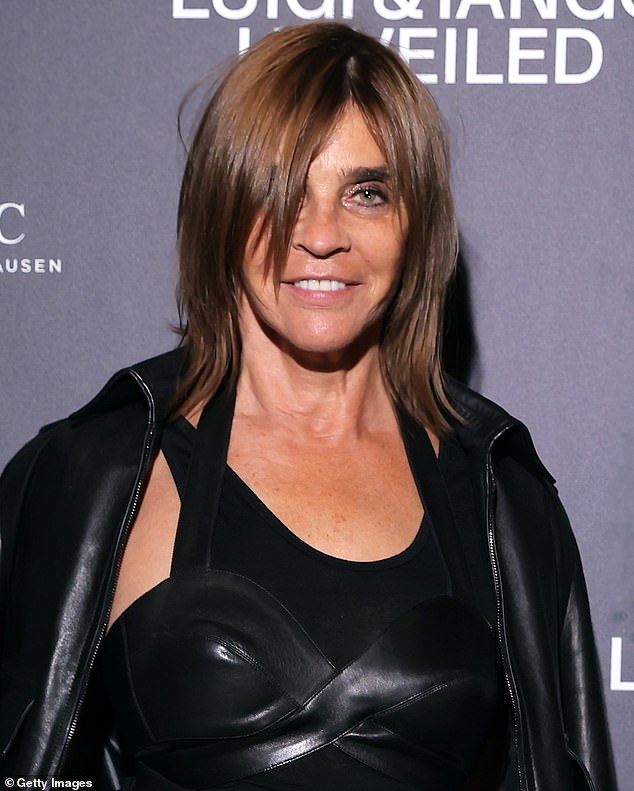 Parisian fashion editor Carine Roitfeld, 69, is an example of someone embracing the French girlie fringe