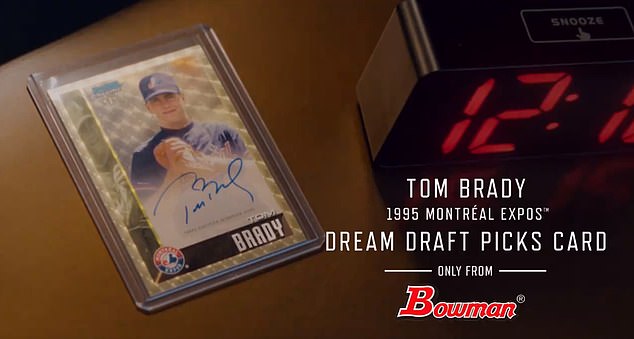 A card similar to the one sold was recently included in an advertisement for baseball cards