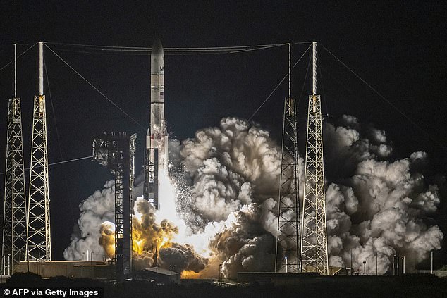 The brand new rocket, United Launch Alliance's (ULA) Vulcan Centaur, will lift off from Space Launch Complex 41d at Cape Canaveral Space Force Station in Cape Canaveral, Florida, on January 8, 2024, for its maiden voyage, carrying the Peregrine Lunar Lander from Astrobotic