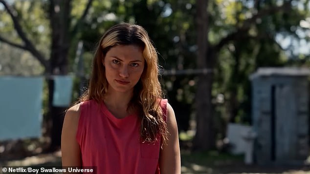 The author's greatest love was for the woman once enmeshed in that dark and violent world: his mother, starring Phoebe Tonkin as the fictional Frances Bell in the Netflix show