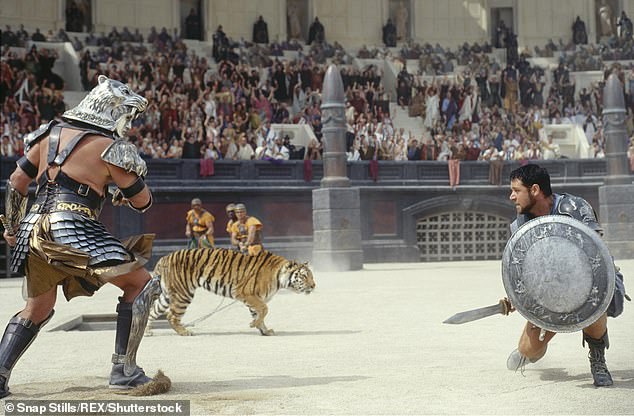 Production on Gladiator 2 resumed last month after being suspended last July due to the Hollywood actors' strike (original film pictured)