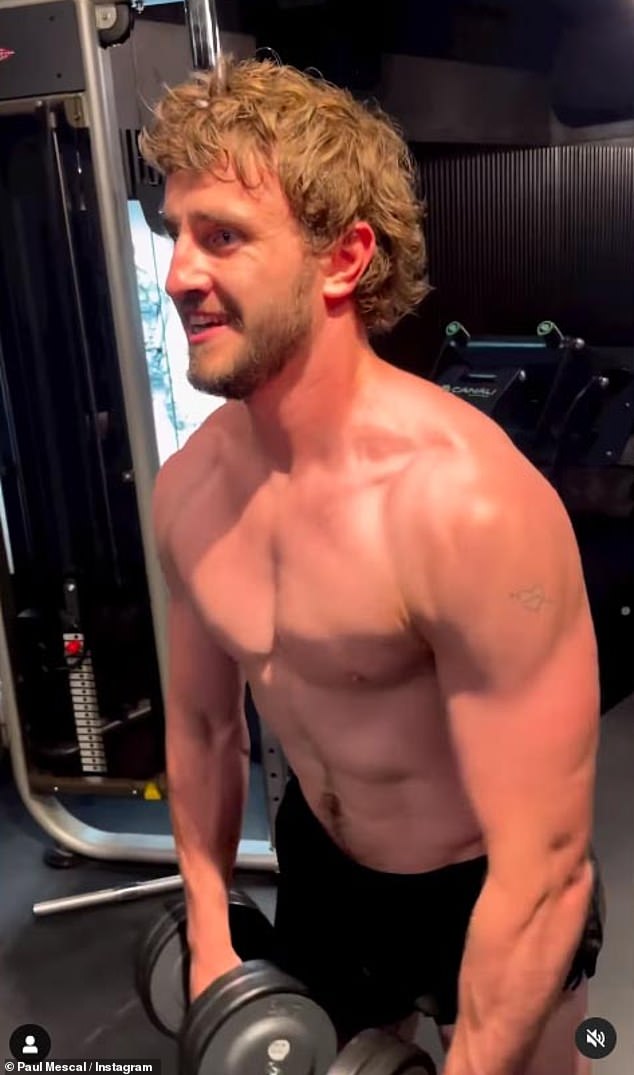 Paul reportedly underwent a stunning physical transformation for the role and recently showed off his ripped physique on social media