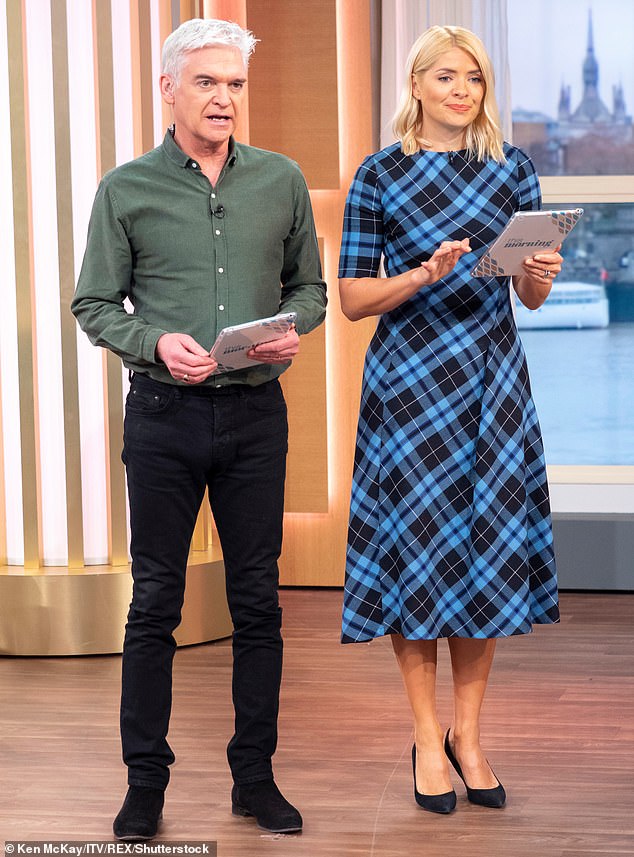 She quit her This Morning role after the plot came to light, just a few months after Phillip Schofield left as her co-host after his affair with a younger showrunner was exposed.