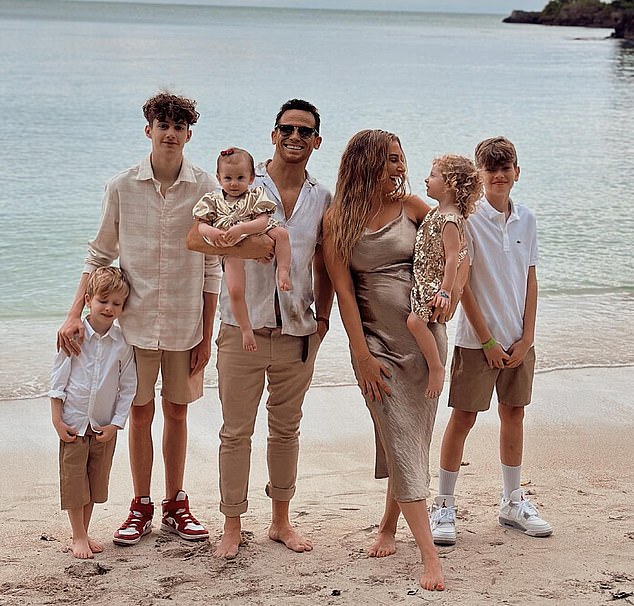 Stacey is mum to sons Zachary, 15, and Leighton, 11, who she has from previous relationships, as well as son Rex, four, Rose, two, and baby Belle, 11 months, who she shares with husband Joe Swash