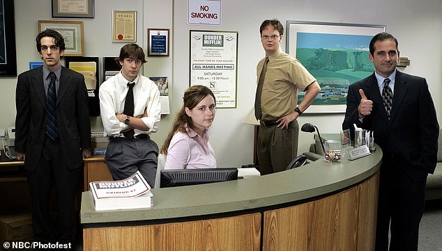 The Office premiered in 2015 with an ensemble cast including Steve Carell, John Krasinski, Rainn Wilson, BJ Novak and Jenna Fischer.