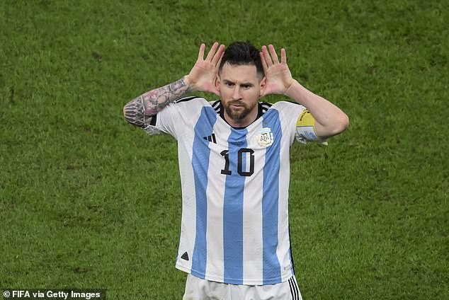 Messi failed to appear at the Best Awards as he stayed in America instead