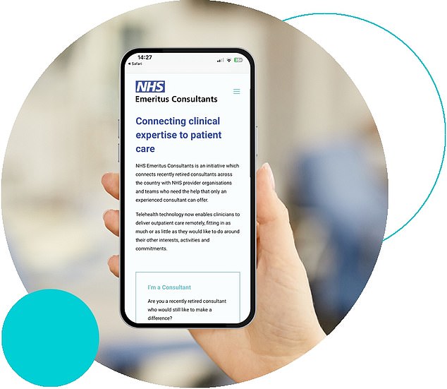 Around 1,000 consultants retire from the NHS every year.  A website has been set up to connect eligible doctors with hospitals