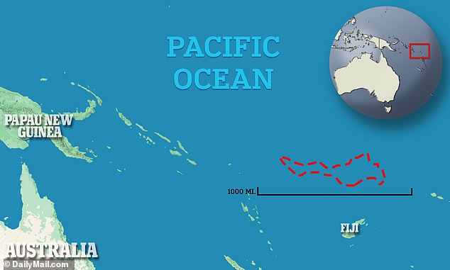 Researchers used seismic data, rock samples and computer models to identify four periods of volcanic eruptions deep below the surface that began 100 million years ago