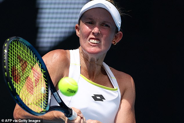 The 29-year-old stunned former world number five Sara Errani in straight sets at Melbourne Park - and will now earn at least $180,000 at her home Grand Slam