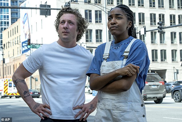 Bear duo Jeremy Allen White and Ayo Edebiri are also up for lead actor and supporting actress respectively for their roles in the restaurant drama's debut season.  Due to the industry strikes and delays, the first season of The Bear is in contention instead of the second season, which was released last summer.