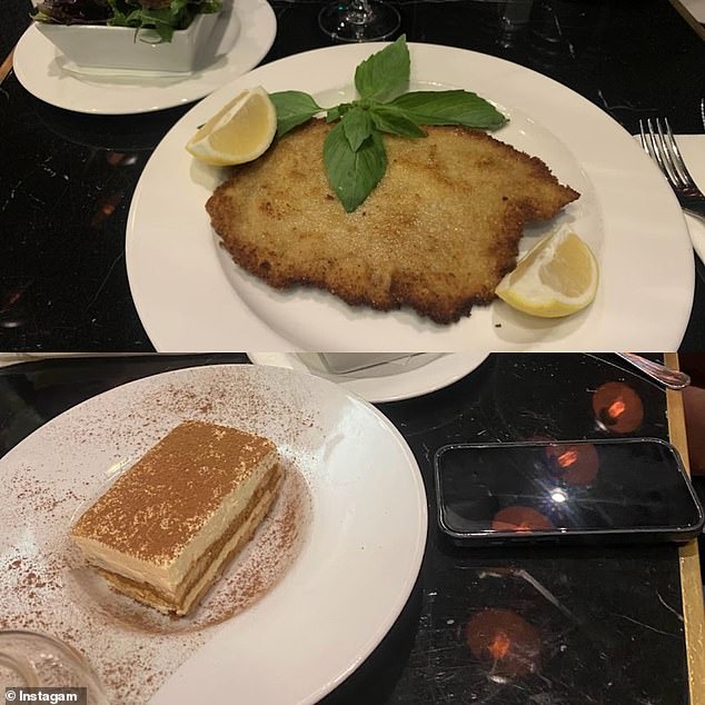 Even the menu is 'creepy';  Totti in Paris also serves schnitzel and tiramisu