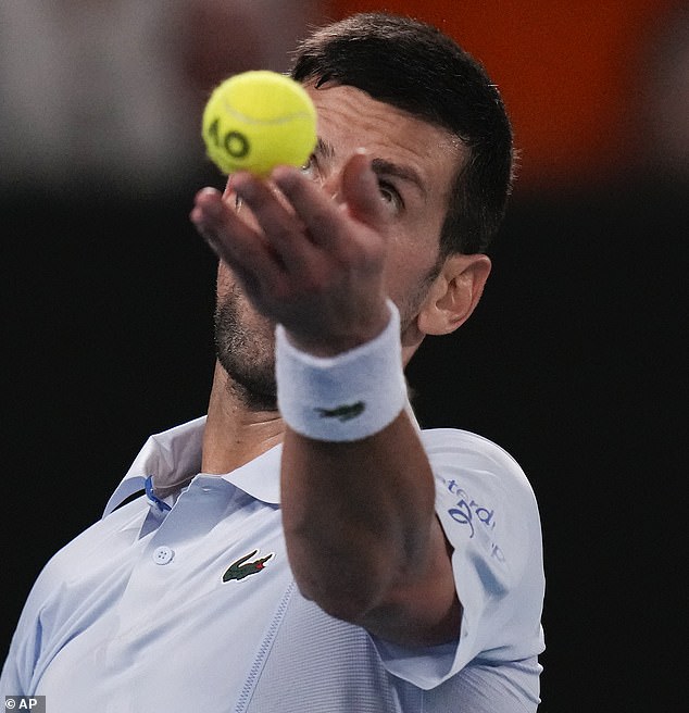 Incredibly, 36-year-old Djokovic is chasing his 11th career grand slam at Melbourne Park