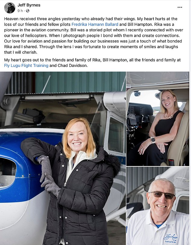 1705374491 826 PICTURED Student pilot flight school owner and instructor killed in