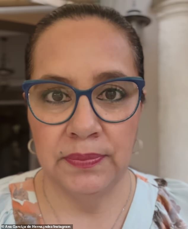 Wife Ana Garcia de Hernandez posted her own video explaining that her husband's bid to delay the start of the trial to raise enough money for his lawyers had failed.