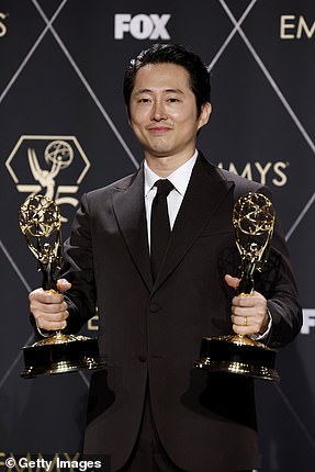 Steven Yeun triumphed in the Actor in a Limited Series or TV Movie category for Beef