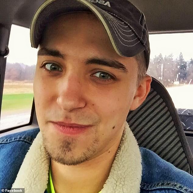 Chayton Wiescholek, 28, was on the plane with his girlfriend Kinsey.  She was one of eight skydivers who jumped shortly before the crash