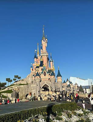 The group also enjoyed a trip to Disneyland Paris