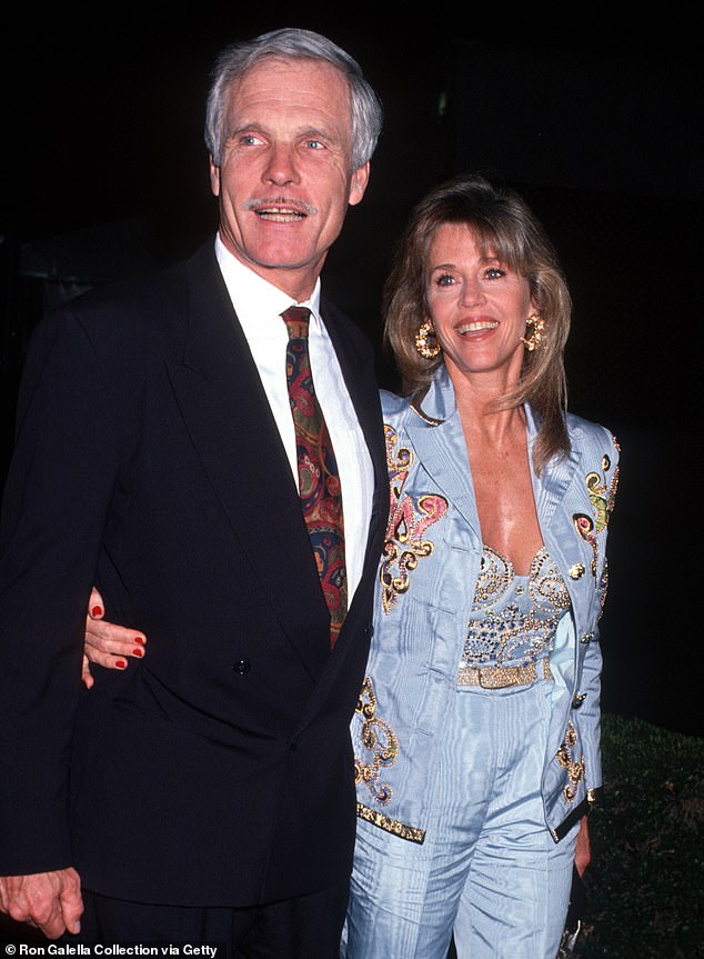 After marrying CNN founder Ted Turner in 1991, Jane revealed she started bragging about her Oscar trophies (seen