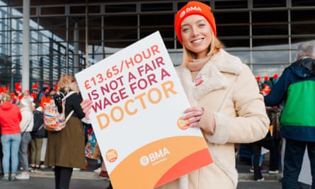 Hannah Wise at the protest outside the Senedd.