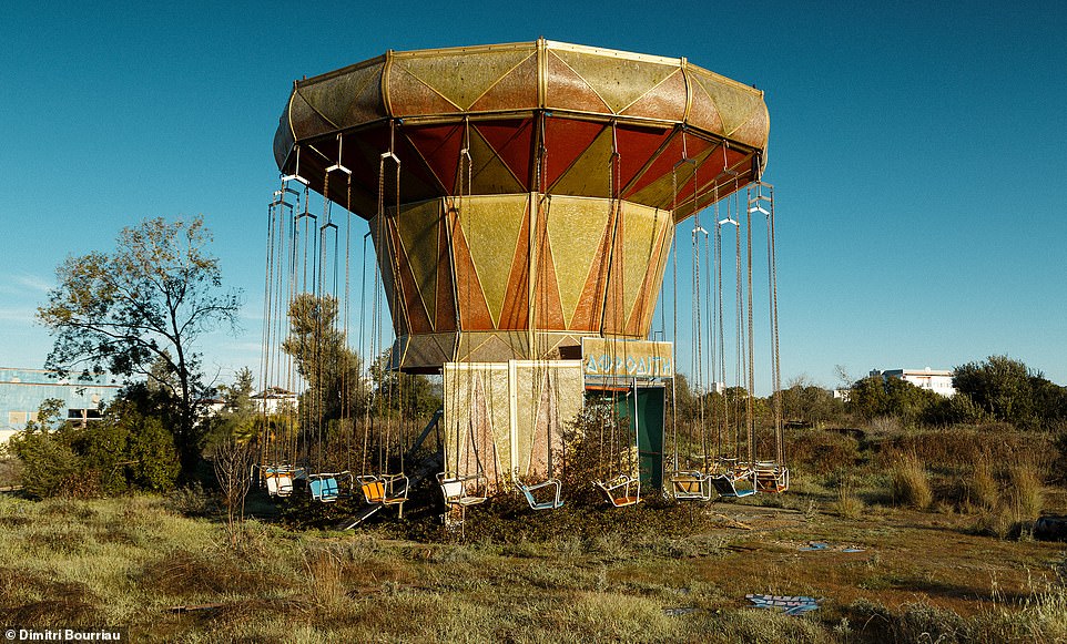 1705430654 235 A silenced merry go round and dusty dodgems Haunting images show an