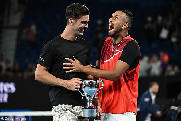 He set the Australian Open on fire with Kyrgios during their 2022 doubles triumph