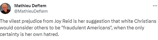 1705438245 640 Joy Reid sparks anger after saying white Christians are overrepresented