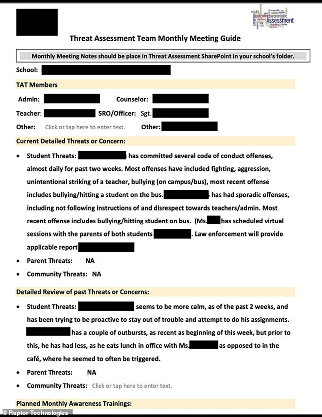 Jeremiah Fowler noticed that exposed documents included school safety measures such as lockdown