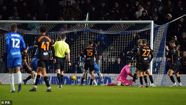 Koji Miyoshi gave Birmingham a final victory in the third round of the FA Cup