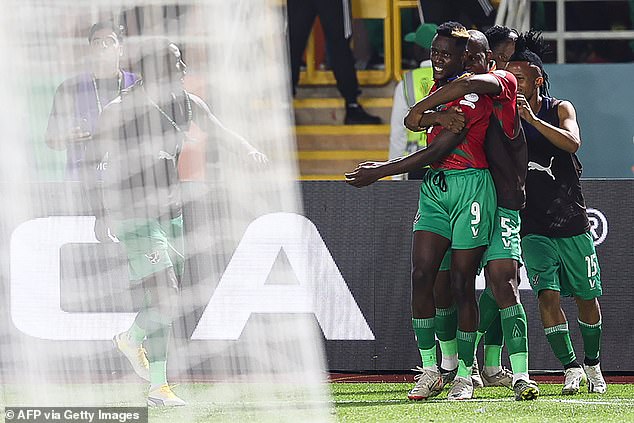 The goal sparked jubilation from the entire team, with the whistle also greeted with an outpouring of emotions.