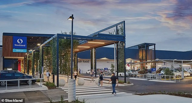 Because the parking spaces are on private property, the management of the spaces is up to the shopping center.  The center may ask drivers without children to leave the car park (photo Stockland shopping center in Birtinya Queensland)