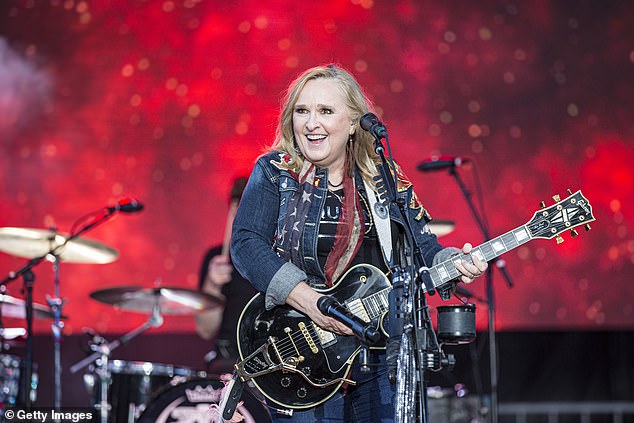 Etheridge, who also shared the news on Instagram, is fresh off a solo tour when she takes the stage with Jewel for their first show in Bonner, Montana at the KettleHouse Amphitheater;  seen in 2019