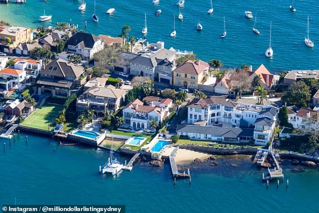 Last year the Champions bought a luxury waterfront property in Australia's most expensive postcode, Point Piper, for an estimated $69 million.