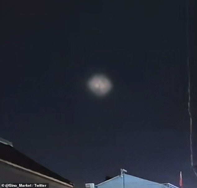 The ball of light appeared Monday morning over the country's capital and as far away as Tianjin and central Shanxi province and Shandong in the east.  More than 900,000 topics about the sighting appeared online on Monday afternoon