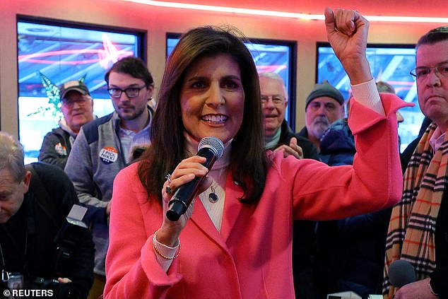 In a general election between former UN ambassadors.  Nikki Haley and President Joe Biden, they beat the Democrat by eight points.  Haley is pulling female voters away from Biden, as well as some of those who supported the president in the 2020 election