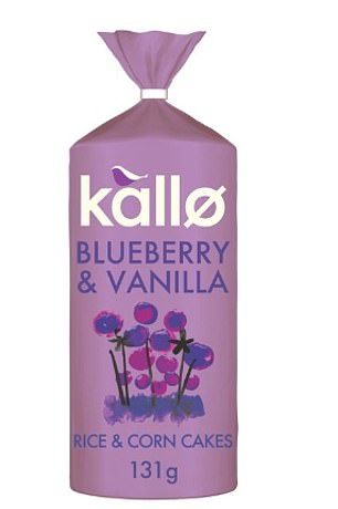 Although these Kallo rice cakes contain a quarter teaspoon of sugar, they are still a good snack option