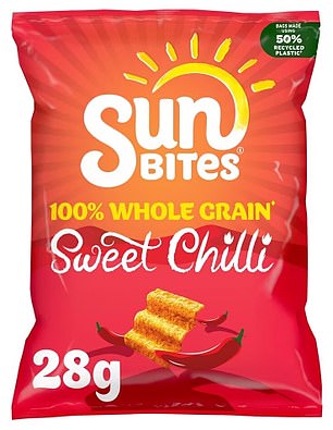 Sunbites are considered healthier because they are made from whole grains