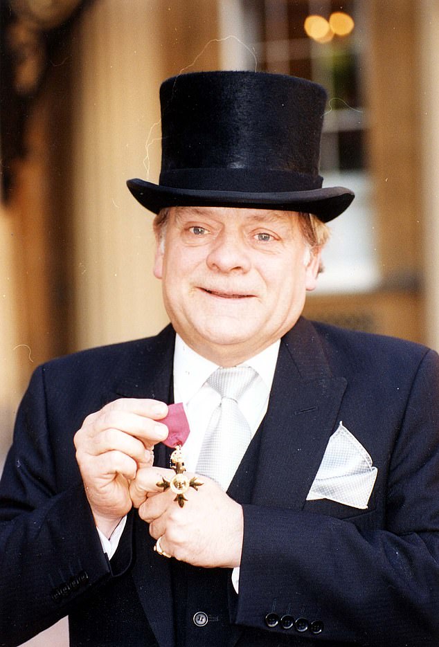 The actor recalled the moment he was knighted at Buckingham Palace in 2005 and casually told the monarch he was filming an Only Fools and Horses Christmas Special.