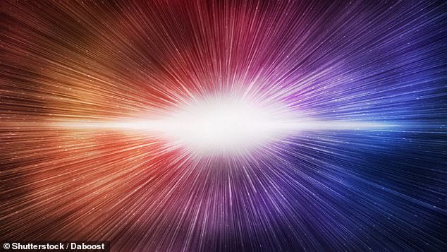 The black hole dates from just 400 million years after the Big Bang, which happened more than 13 billion years ago, and is surprisingly massive – several million times the mass of our Sun (stock image)