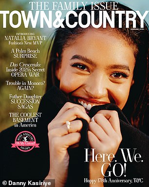 Natalia wowed on the cover of Town & Country