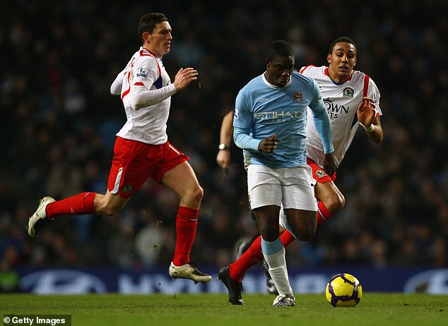 The goal Richards described came during Manchester City's 4–0 win over Blackburn in January 2010