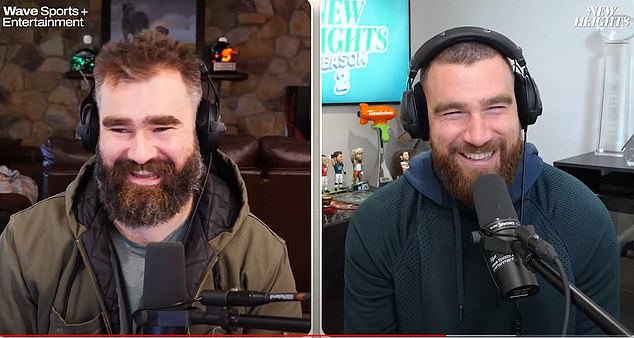 Travis Kelce told a hilarious story about Reid's reaction after being told about his mustache